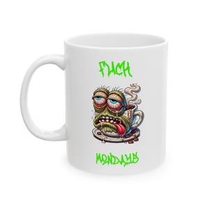 11oz Fuck Mondays Coffee Mug Green